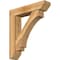 Ekena Millwork Imperial Slat Rough Sawn Bracket w/ Offset Brace, Western Red Cedar, 8"W x 36"D x 40"H BKT0806X36X40IMP06RWR - alternate 1
